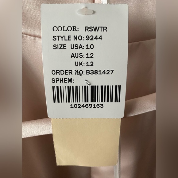 Sorella Vita Blush Pink Bridesmaid/Prom/Evening Dress - Picture 15 of 16